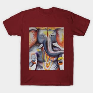 Almost Yoga Ganesh only T-Shirt